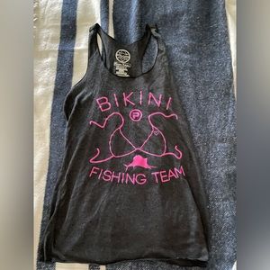 Pelagic women’s bikini fishing team tank